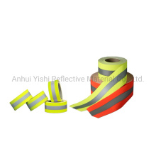 High Quality Flame Retardant Cotton Reflective Fabric Tape for Clothing